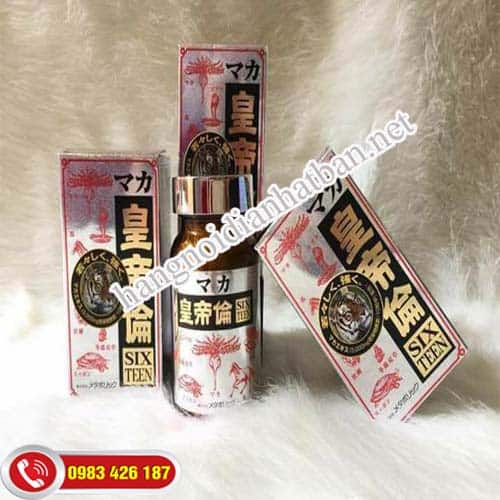 Viên uống bổ thận tráng dương Maka Sixteen cao cấp Nhật Bản