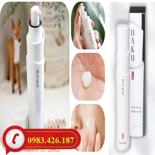 Kem dưỡng da trị nám shiseido haku dạng vòi xịt