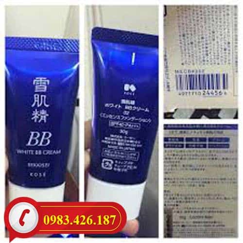 Kem trang điểm BB Kose Sekkisei White Cream 6 in 1 cao cấp Nhật Bản