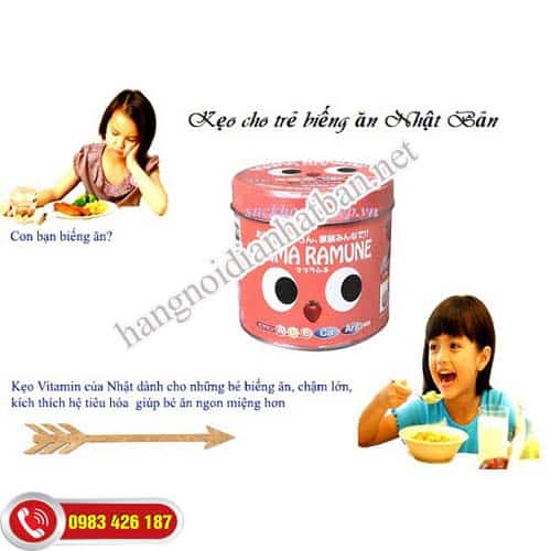 Mama Marune kích thích vị giác và bổ sung các chất dinh dưỡng
