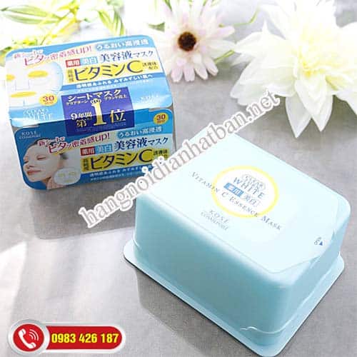 Mặt Nạ Kose Cosmeport Clear 30 miếng