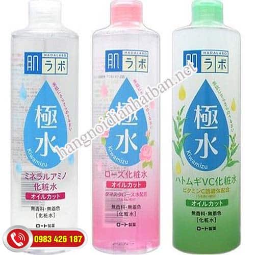 Nước hoa hồngGạo HALABO KIWAMIZU cân bằng độ ẩm da tại Hà Nội