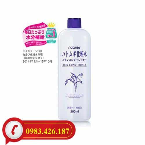 Nước hoa hồng ý dĩ Naturie Skin Conditioner được tin dùng nhất Hà Nội