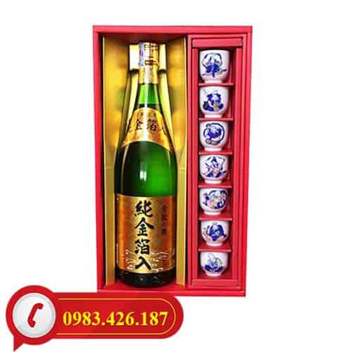 Rượu Sake Vẩy Vàng Kinryu No Mai Junkinpakuiri 1,8L cao cấp Nhật Bản