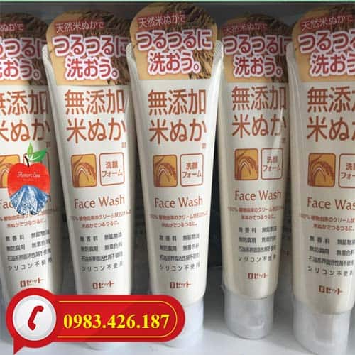 Sữa rửa mặt cám gạo cho bạn làn da thỏa sáng