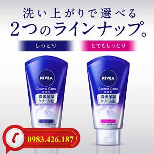 Sữa rửa mặt dưỡng trắng Nivea Nhật Bản