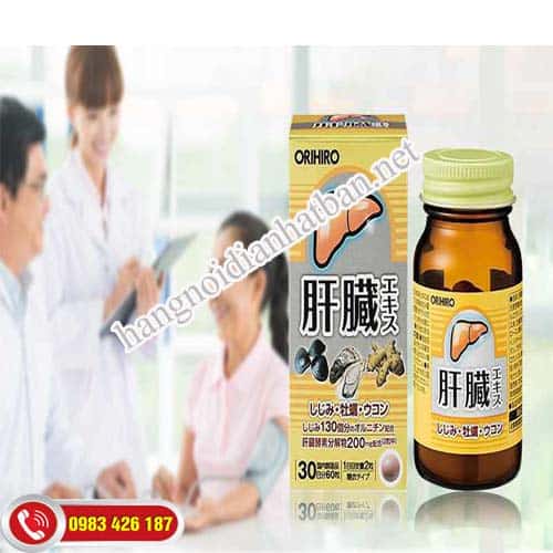 Viên uống Orihiro cải thiện tình trạng gan của bạn