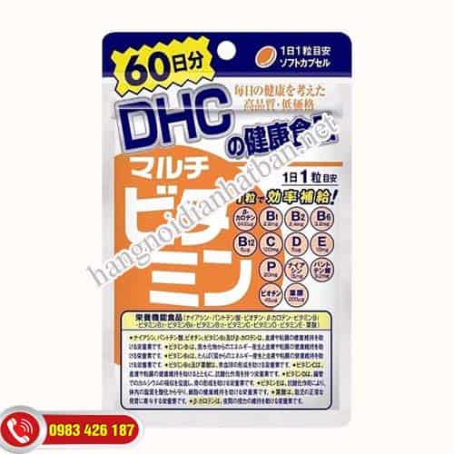 Viên uống Vitamin DHC làm mờ các vết nám