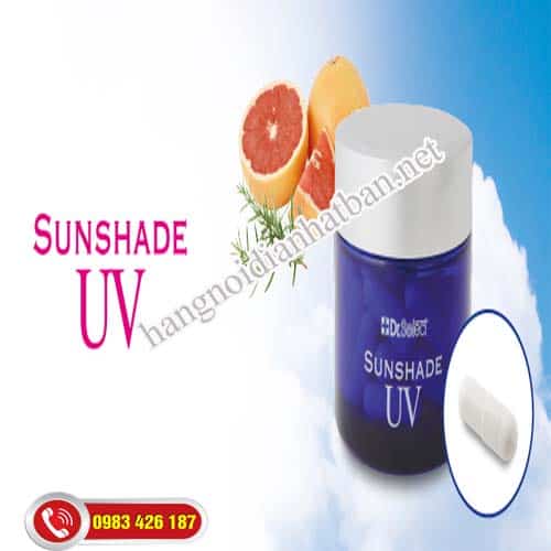 Viên uống chống nắng cao cấp Sunshade UV Dr. Select bảo vệ da