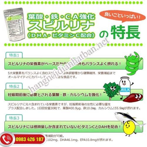 Viên uống tảo Spirulina có tác dụng rất lớn đối với các Mom Viên uống tảo Spirulina có tác dụng rất lớn đối với các Mom