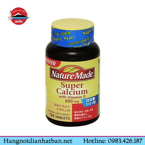 Nature Made Super Calcium With Vitamin D 600mg