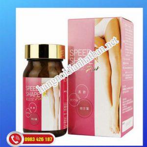 Viên uống giảm mỡ đùi Speed Shape Plus Cut and Block Nhật Bản