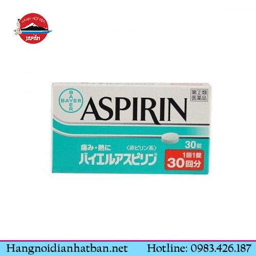 giảm đau hạ sốt aspirin