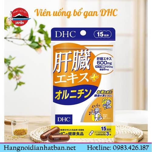 Viên uống giải độc, mát gan DHC Nhật Bản