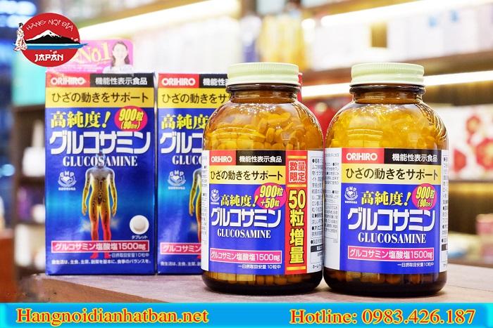 Mua viên uống tạo dịch nhờn khớp Glucosamine Orihiro 950 viên chính hãng tại Hàng Nội Địa Nhật Bản Mua viên uống tạo dịch nhờn khớp Glucosamine Orihiro 950 viên chính hãng tại Hàng Nội Địa Nhật Bản