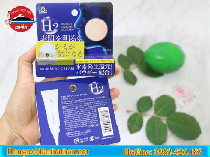 7+ ưu điểm nổi trội của kem trị nám H2 – Hydrogen Skin Spot Cream Nhật Bản 