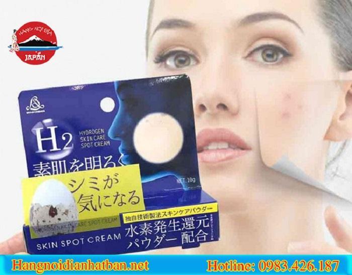 Kem trị nám H2 Skin Spot Cream giúp bạn giữ mãi vẻ đẹp của làn da không tuổi