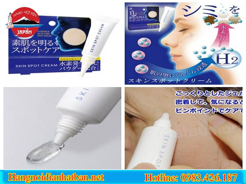 Sử dụng kem trị nám H2 Hydrogen hoàn toàn không chứa corticosteroid Sử dụng kem trị nám H2 Hydrogen hoàn toàn không chứa corticosteroid