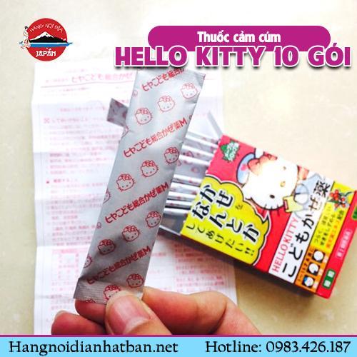 Thuốc cảm cúm Hello Kitty 10 gói