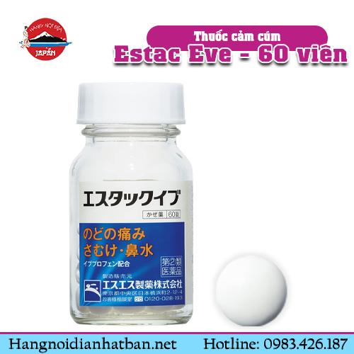 Thuốc cảm cúm Estac Eve 60 Viên Nhật Bản