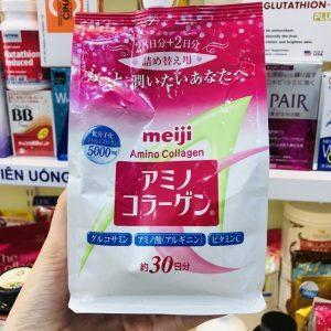 Bột collagen Nhật Bản Meiji Amino