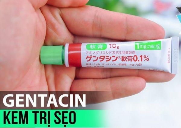 Kem trị sẹo thâm Nhật Bản Gentacin 10g