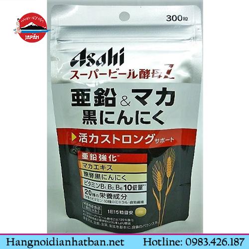 Viên uống tăng cường sinh lực ASAHI Tỏi đen