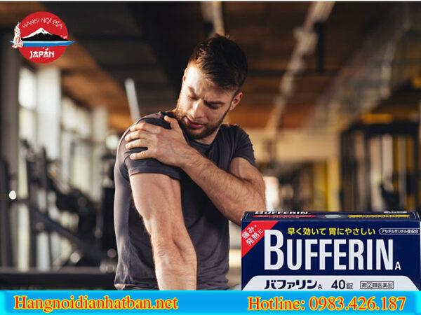Các cơn đau nhức cơ bắp giảm nhanh hiệu quả sau khi dùng thuốc Bufferin
