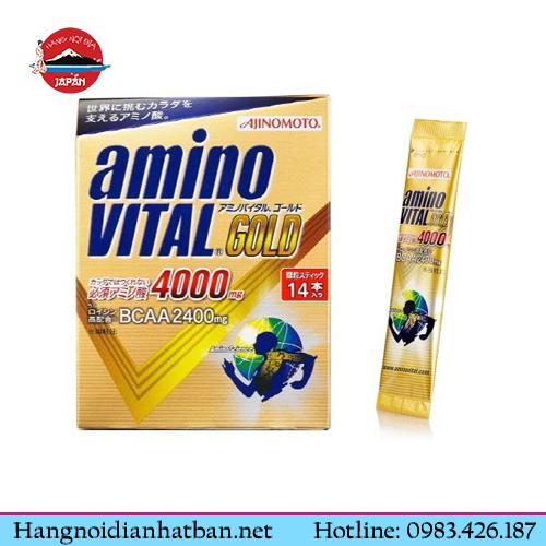 Amino Vital Gold 4000 mg – Thực phẩm bổ sung tái tạo năng lượng số 1 tại Nhật hiện nay