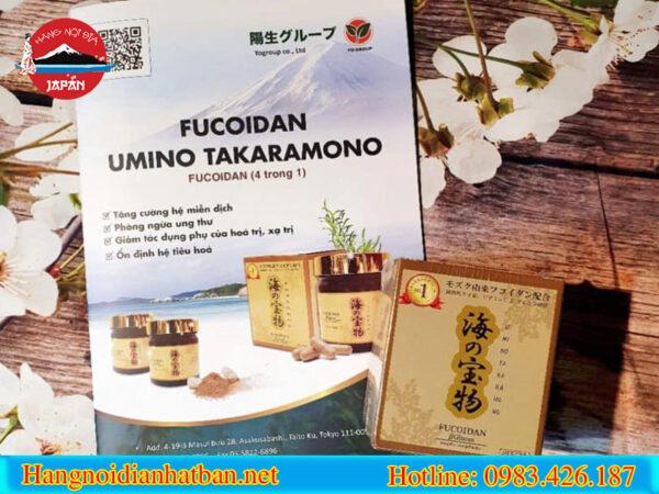 Bảo vệ sức khỏe nhờ tác dụng của viên uống Umino Takaramono Fucoidan β-glucan