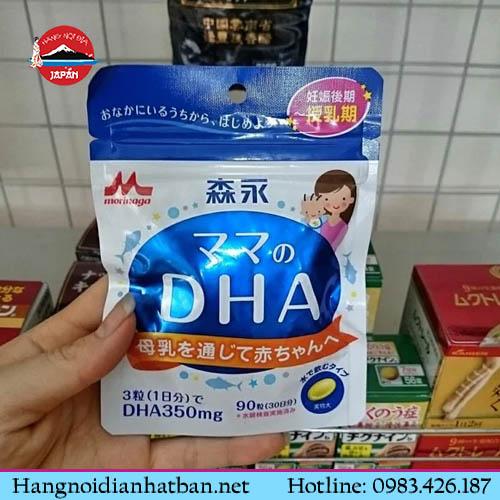 Viên uống bổ sung DHA Morinaga lợi sữa dành cho bà bầu