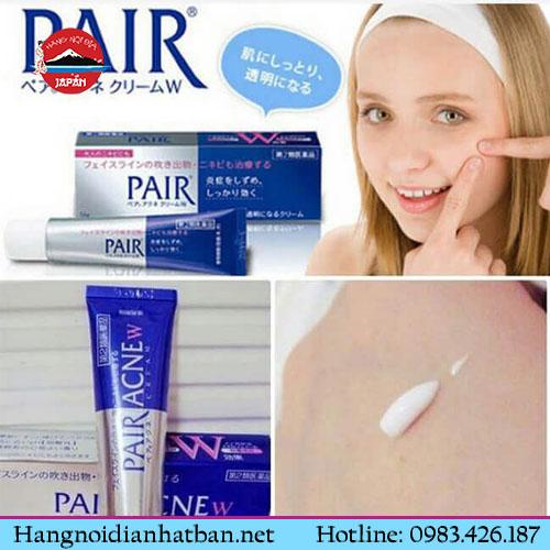 Kem Trị Mụn Lion Pair Acne W Cream Nhật Bản 24gr